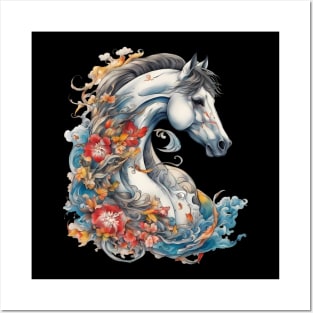 Horse Tattoo Posters and Art